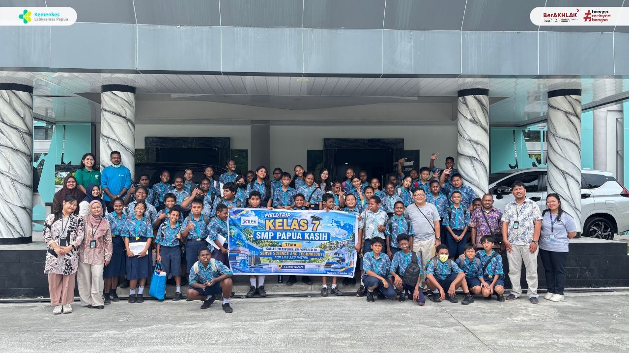 Kedatangan Field Trip dari SMP Papua Kasih - 1